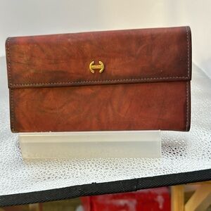 BARONET genuine leather billfold. New without tags. Absolutely beautiful leather
